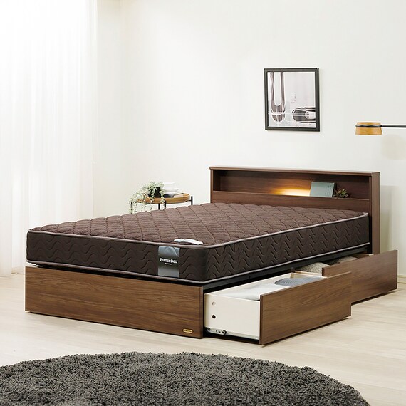 フランスベッド ワイドダブル マットレス ハイジェニック(ハード WD) 7枚目画像