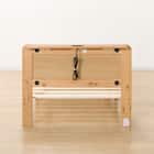 シングルベッドフレーム(LC-401 LBR-S) 8枚目画像