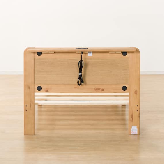 シングルベッドフレーム(LC-401 LBR-S) 8枚目画像