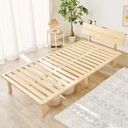 棚付き 頑丈ロングすのこベッド