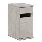 ゴミ箱付きサイドテーブル (LGY) 2枚目画像