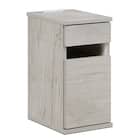 ゴミ箱付きサイドテーブル (LGY) 2枚目画像