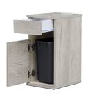 ゴミ箱付きサイドテーブル (LGY) 5枚目画像