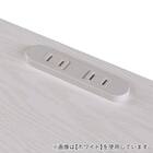 ゴミ箱付きサイドテーブル (LGY) 7枚目画像