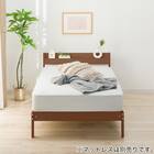 シングルベッドフレーム(WD101 SL 棚・コンセント付き MBR) 4枚目画像