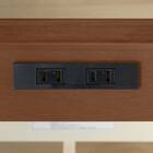 シングルベッドフレーム(WD101 SL 棚・コンセント付き MBR) 9枚目画像