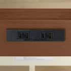 シングルベッドフレーム(WD101 SL 棚・コンセント付き MBR) 9枚目画像