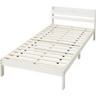 シングル すのこベッドフレームマットレスセット(WD101 SL WW/RX05EC) 8枚目画像