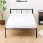 シングルパイプベッド (バジーナF BK) 4枚目画像