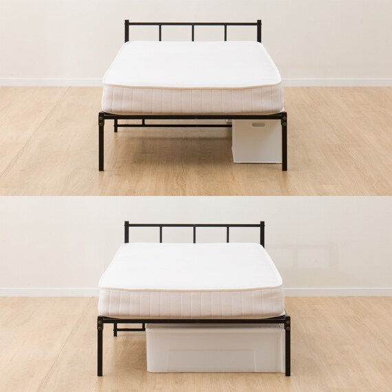 シングルパイプベッド (バジーナF BK) 7枚目画像