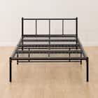 シングルパイプベッド (バジーナF BK) 10枚目画像