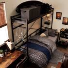 シングルパイプベッド (バジーナF BK) 20枚目画像