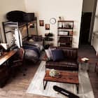 シングルパイプベッド (バジーナF BK) 21枚目画像