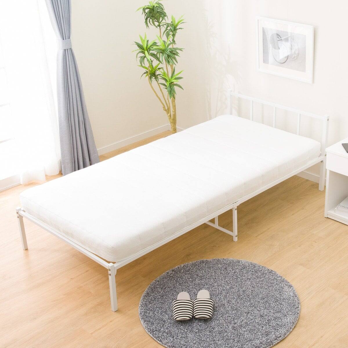 シングルパイプベッド(バジーナF WH) | ニトリネット【公式】 家具