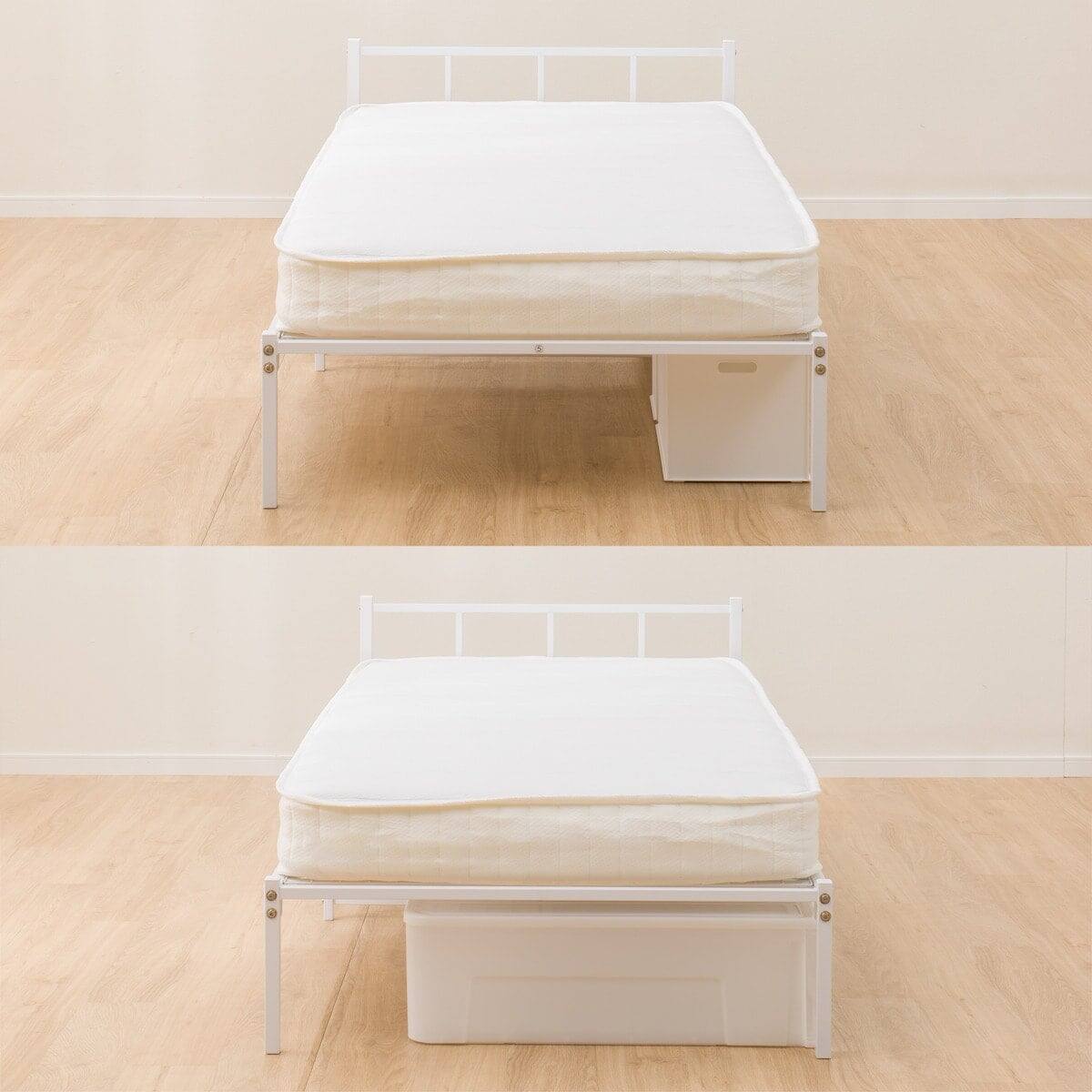 シングルパイプベッド(バジーナF WH) | ニトリネット【公式】 家具