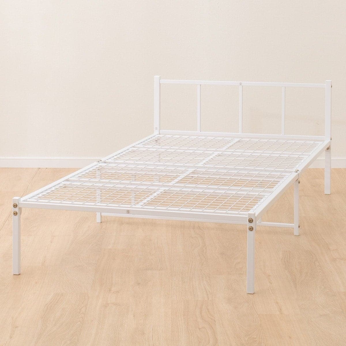 シングルパイプベッド(バジーナF WH) | ニトリネット【公式】 家具