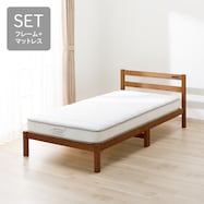 【選べるマットレス】すのこベッドフレームセット(PC501)