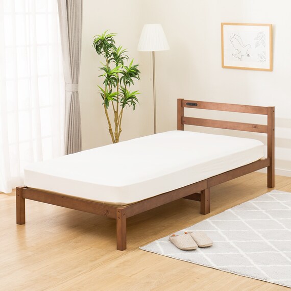 シングル すのこベッドフレーム(PC501 MBR-S) 6枚目画像