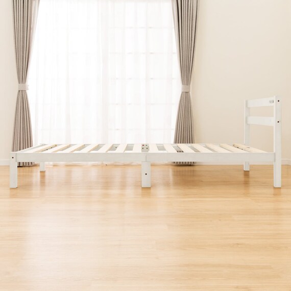 シングル すのこベッドフレームマットレスセット(PC501 WW/RX05EC) 9枚目画像