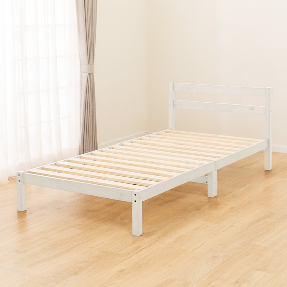 シングル すのこベッドフレーム(PC501 WW-S) 11枚目画像