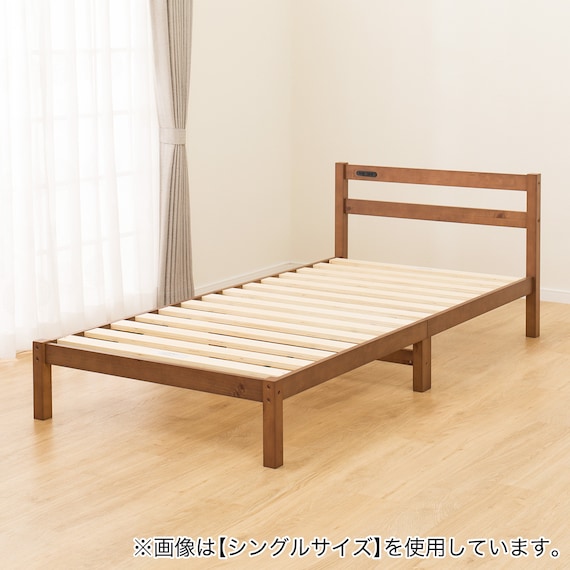 セミダブル すのこベッドフレーム(PC501 MBR-S) 11枚目画像