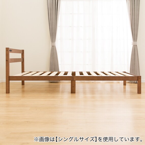 セミダブル すのこベッドフレーム(PC501 MBR-S) 12枚目画像