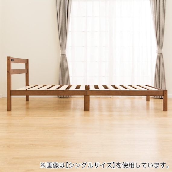 セミダブル すのこベッドフレーム(PC501 MBR-S) 12枚目画像