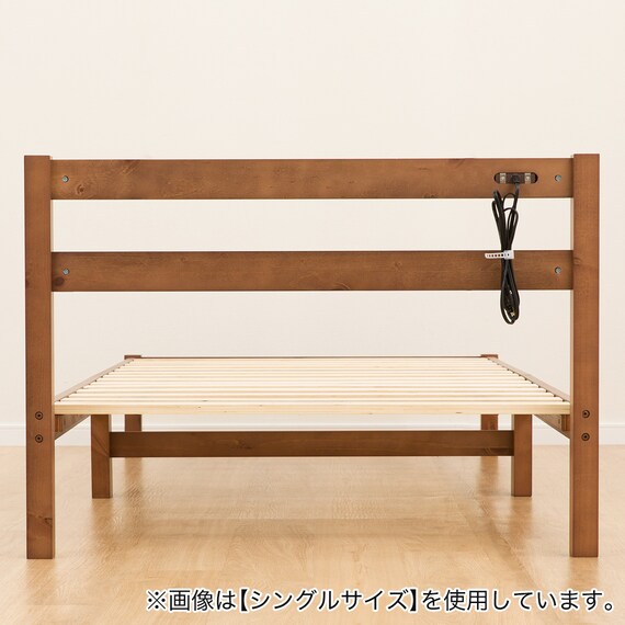 セミダブル すのこベッドフレーム(PC501 MBR-S) 14枚目画像