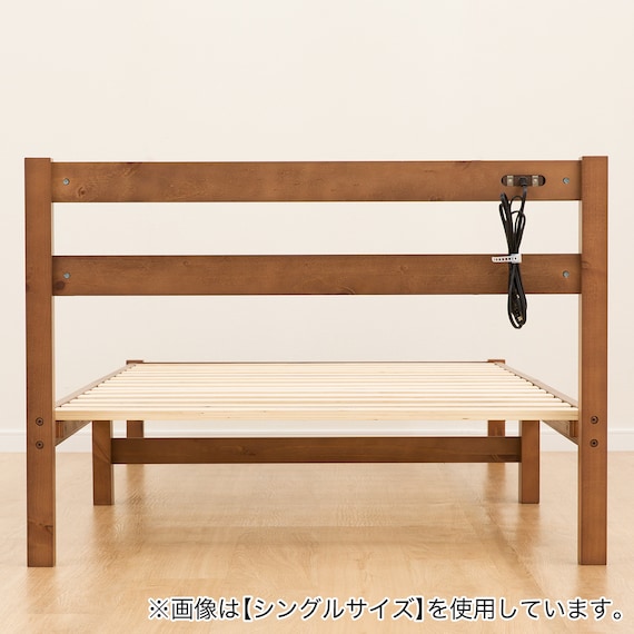 セミダブル すのこベッドフレーム(PC501 MBR-S) 14枚目画像