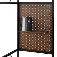 別売りパンチングボード+棚ユニット(XB101 MBR)