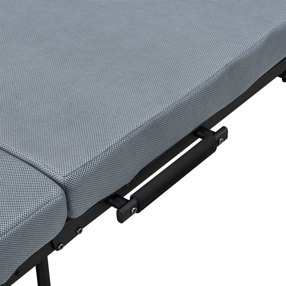 リクライニング機能付き折りたたみベッド(DJ004) | ニトリネット【公式