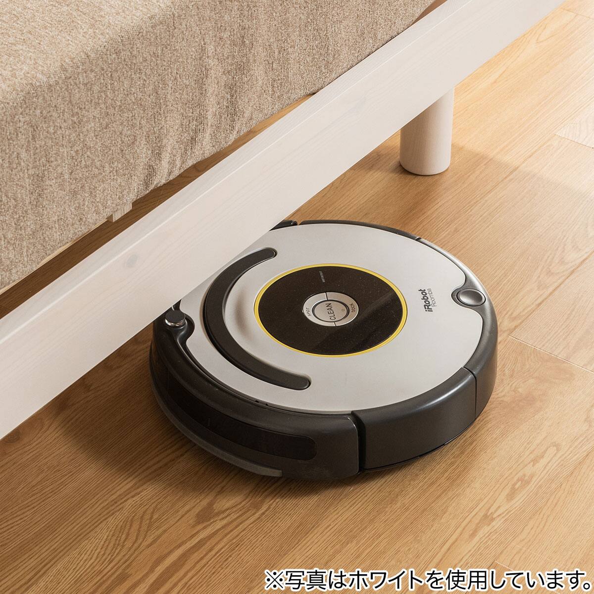 ダブル 天然木棚付きすのこベッド (ZT NA) | ニトリネット【公式
