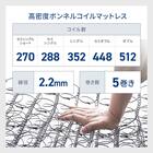 セミシングル ボンネルコイルマットレス (RM GY) 11枚目画像