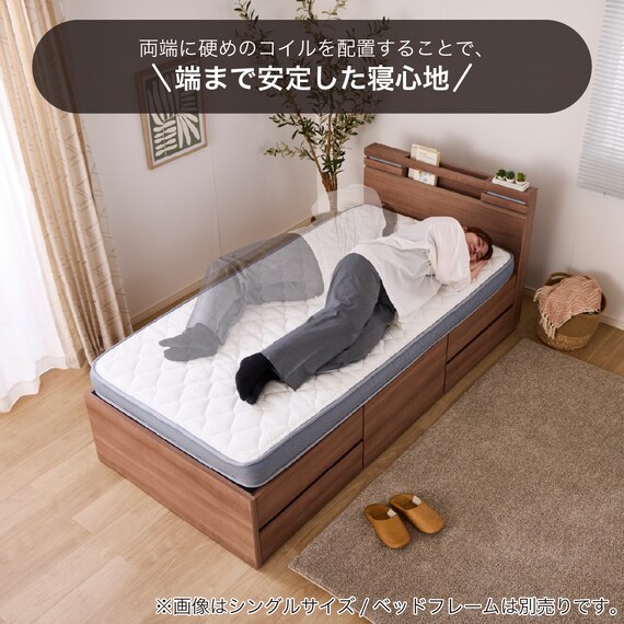 シングルマットレス(SMH-2000)【島忠ホームズ商品】 3枚目画像