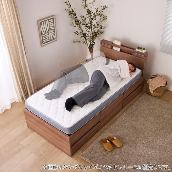 シングルマットレス(SMH-2000)【島忠ホームズ商品】 15枚目画像