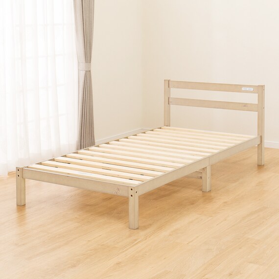 すのこベッドフレーム シングル (PC501 S コンセント付き NA) 7枚目画像