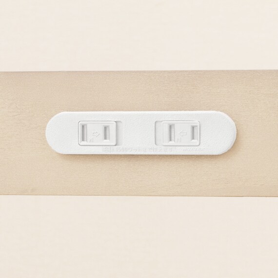 すのこベッドフレーム シングル (PC501 S コンセント付き NA) 11枚目画像