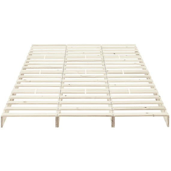 セミダブル/ダブルパレットベッド(ユニット12枚セット WW) 3枚目画像