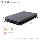 シングルマットレス(ウェーブフィット)【島忠ホームズ商品】 11枚目画像