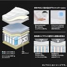 シングルマットレス(H-SLEEP Platinum)【島忠ホームズ商品】 4枚目画像
