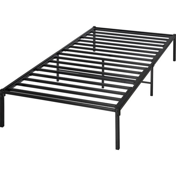 シングルベッドフレーム(PW051 BK) 1枚目画像