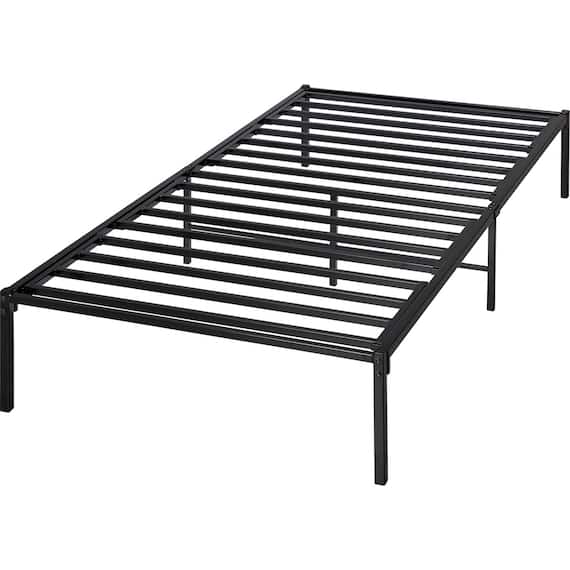 シングルベッドフレーム(PW051 BK) 1枚目画像