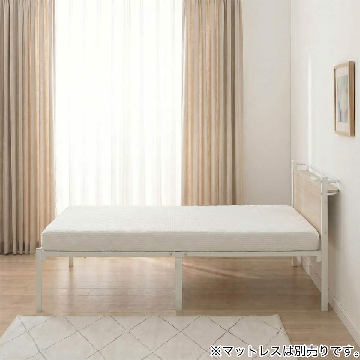 シングル電動ベッド(バジーナ 2M WH) | ニトリネット【公式】 家具