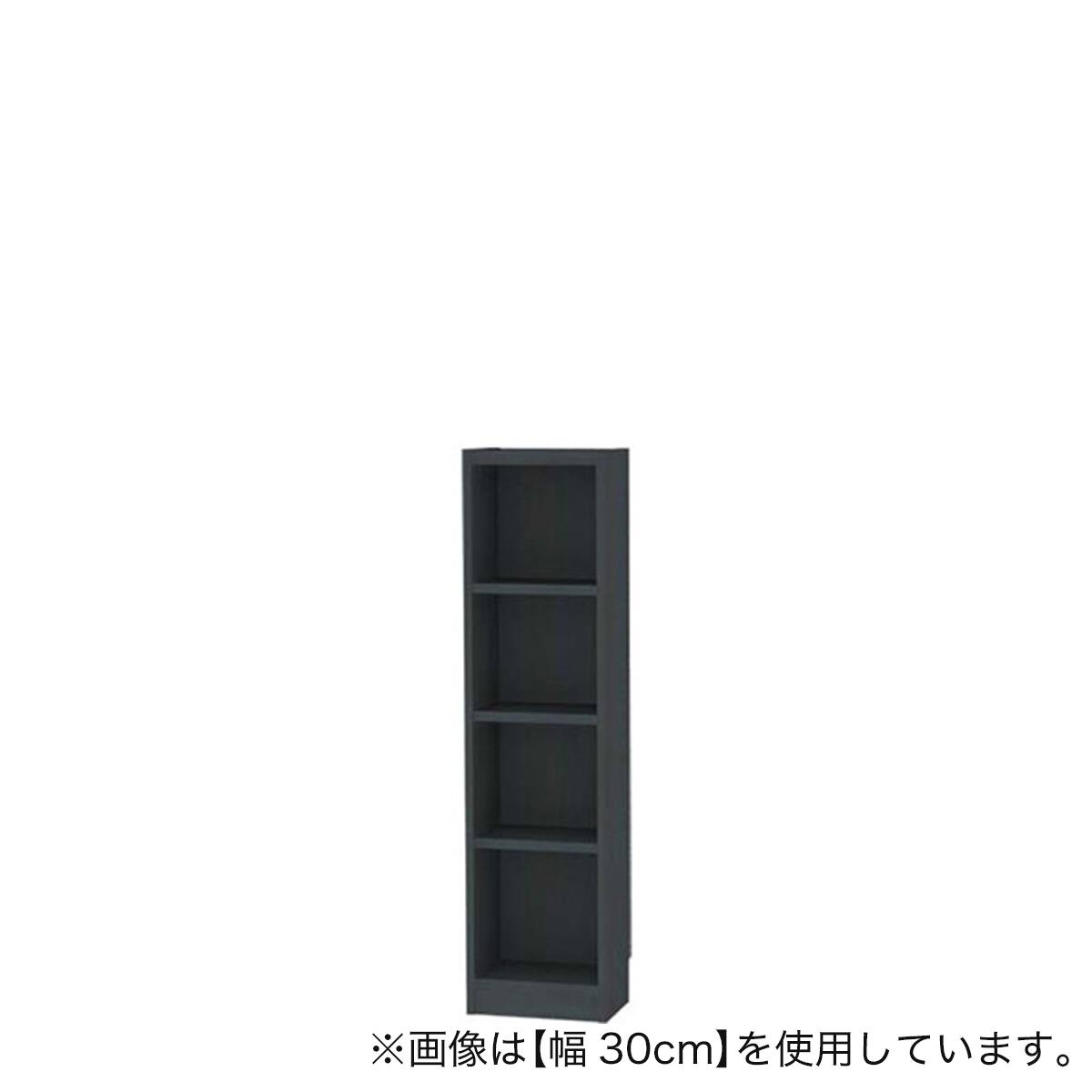 セミオーダーラック 奥行19cm (幅25×高さ120cm BK) | ニトリネット
