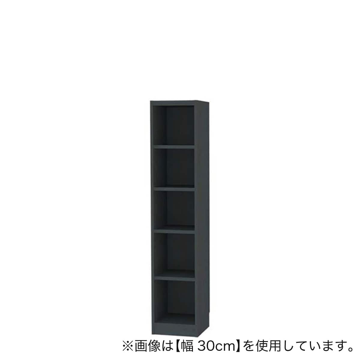 セミオーダーラック 奥行29cm (幅25×高さ180cm BK) | ニトリネット