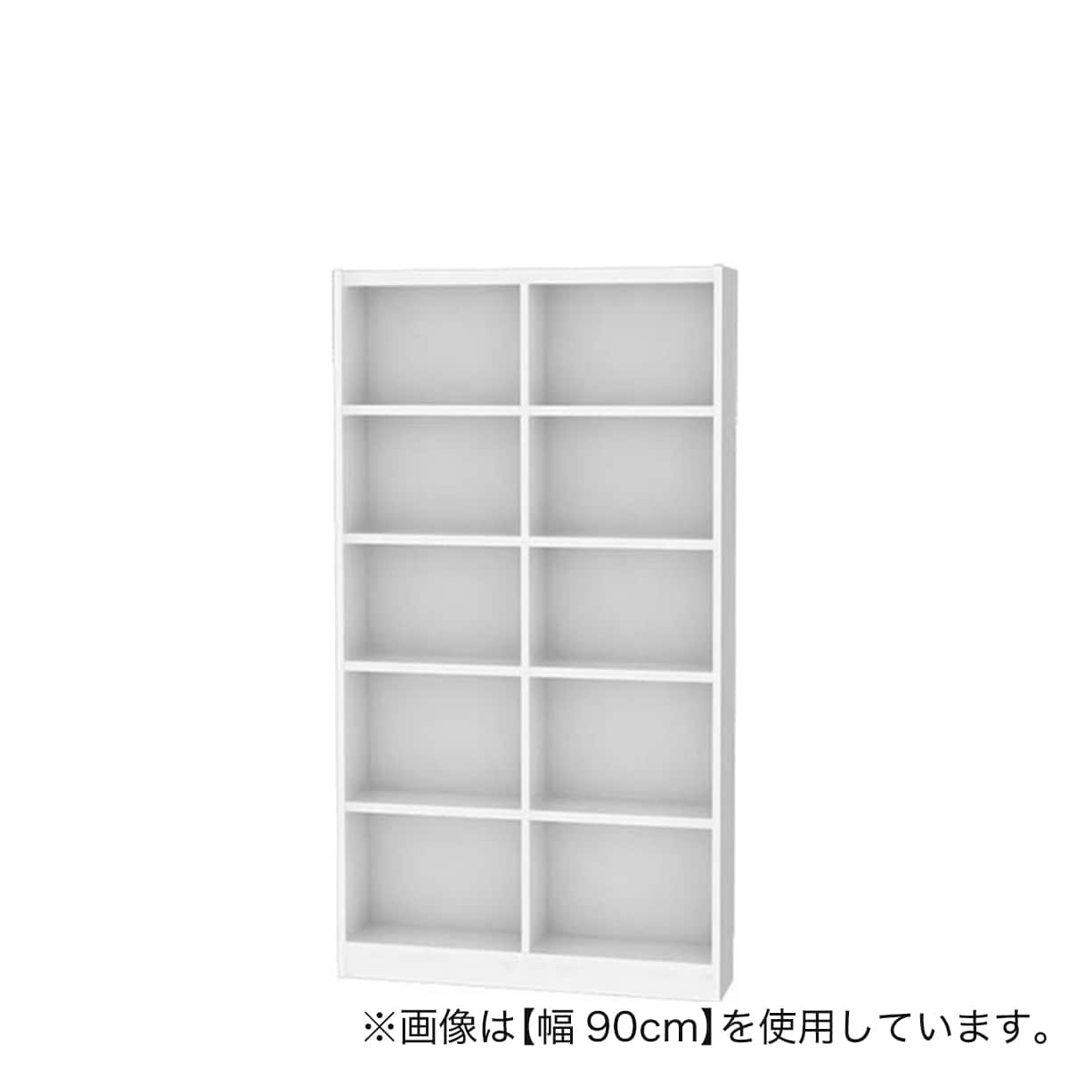 セミオーダーラック強化棚 奥行19cm (幅90×高さ150cm WT) | ニトリ
