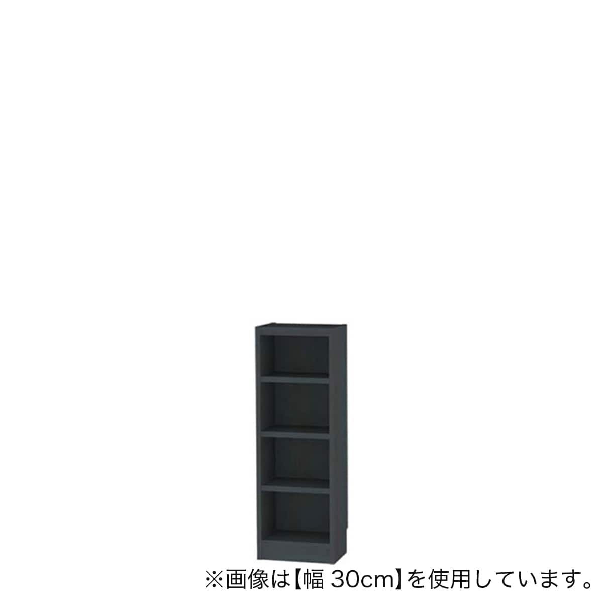 ニトリ　棚 セミオーダーラック強化棚 奥行19cm (幅20×高さ90cm BK) | ニトリ
