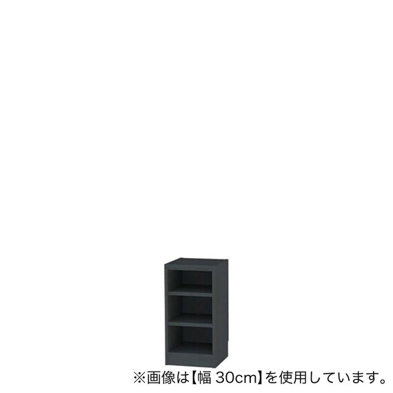 セミオーダーラック強化棚 奥行44cm (幅15×高さ60cm BK) 1枚目画像