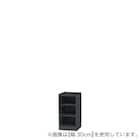 セミオーダーラック強化棚 奥行44cm (幅15×高さ60cm BK) 1枚目画像