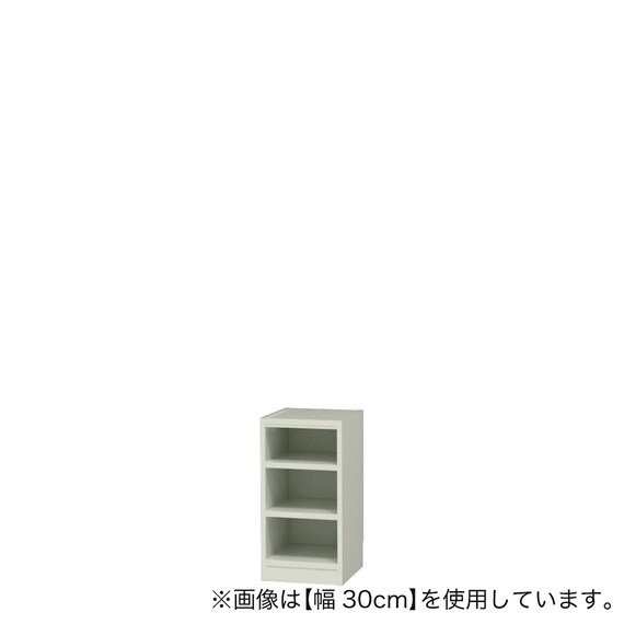 セミオーダーラック強化棚 奥行44cm (幅15×高さ60cm GY) 1枚目画像